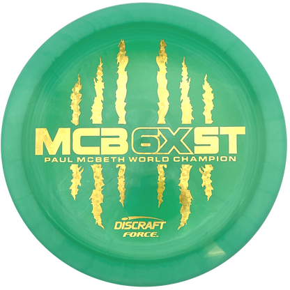 Discraft Force - 6x Paul McBeth - ESP - Swirly Green
