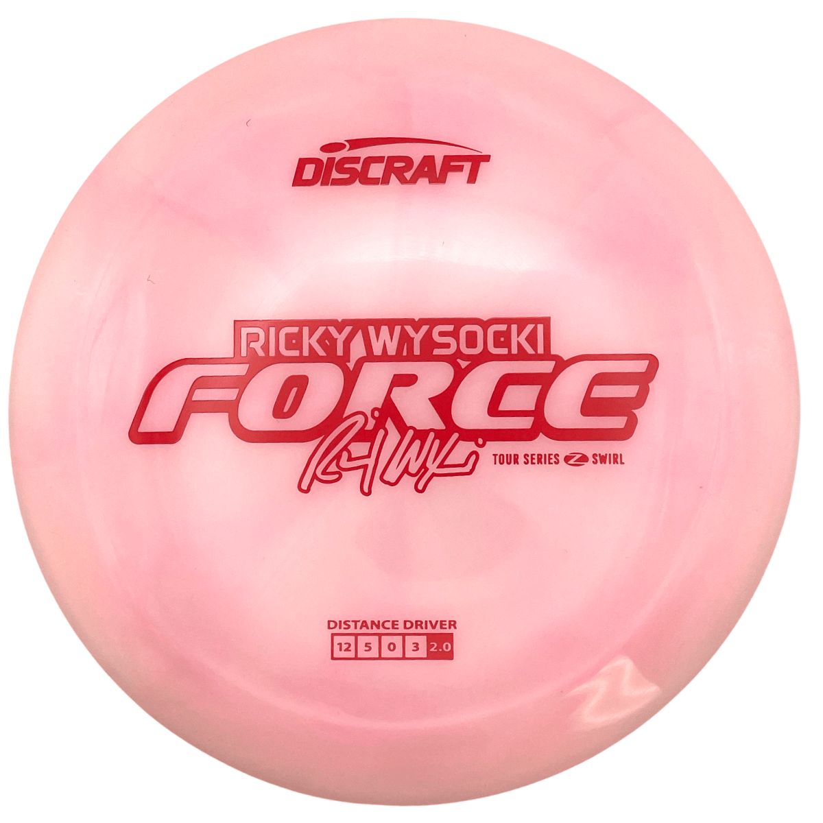 Discraft Force - Ricky Wysokcki - 2025 Tour Series - Z Swirl Line