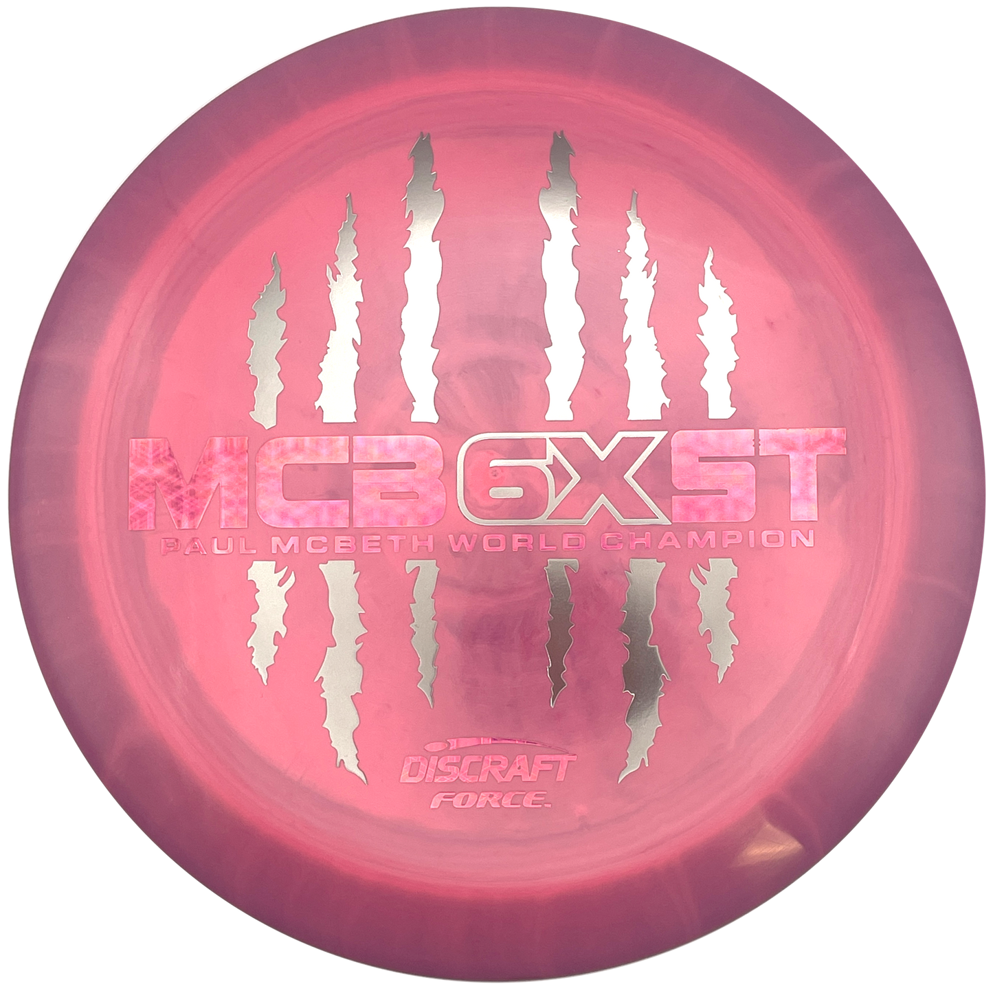 Discraft Force - 6x Paul McBeth - ESP - Swirly Pink