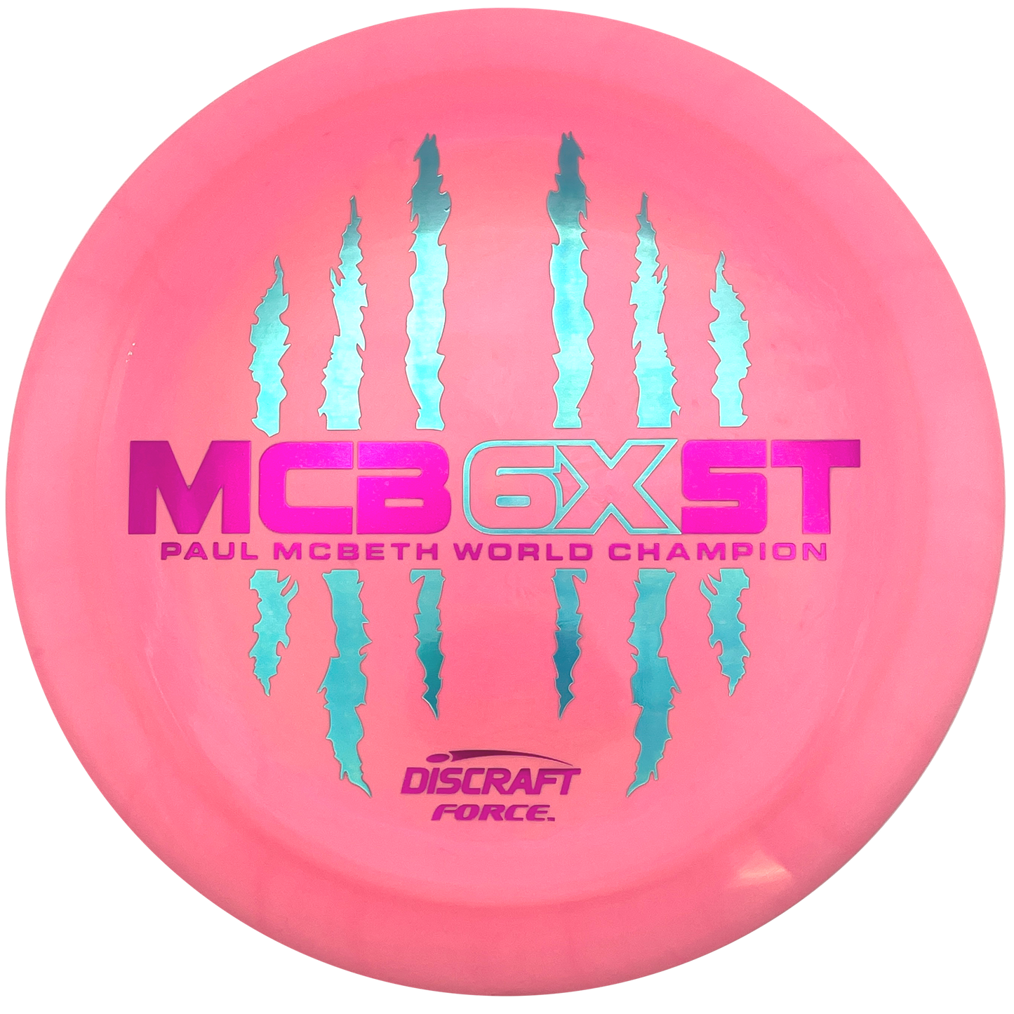 Discraft Force - 6x Paul McBeth - ESP - Swirly Pink