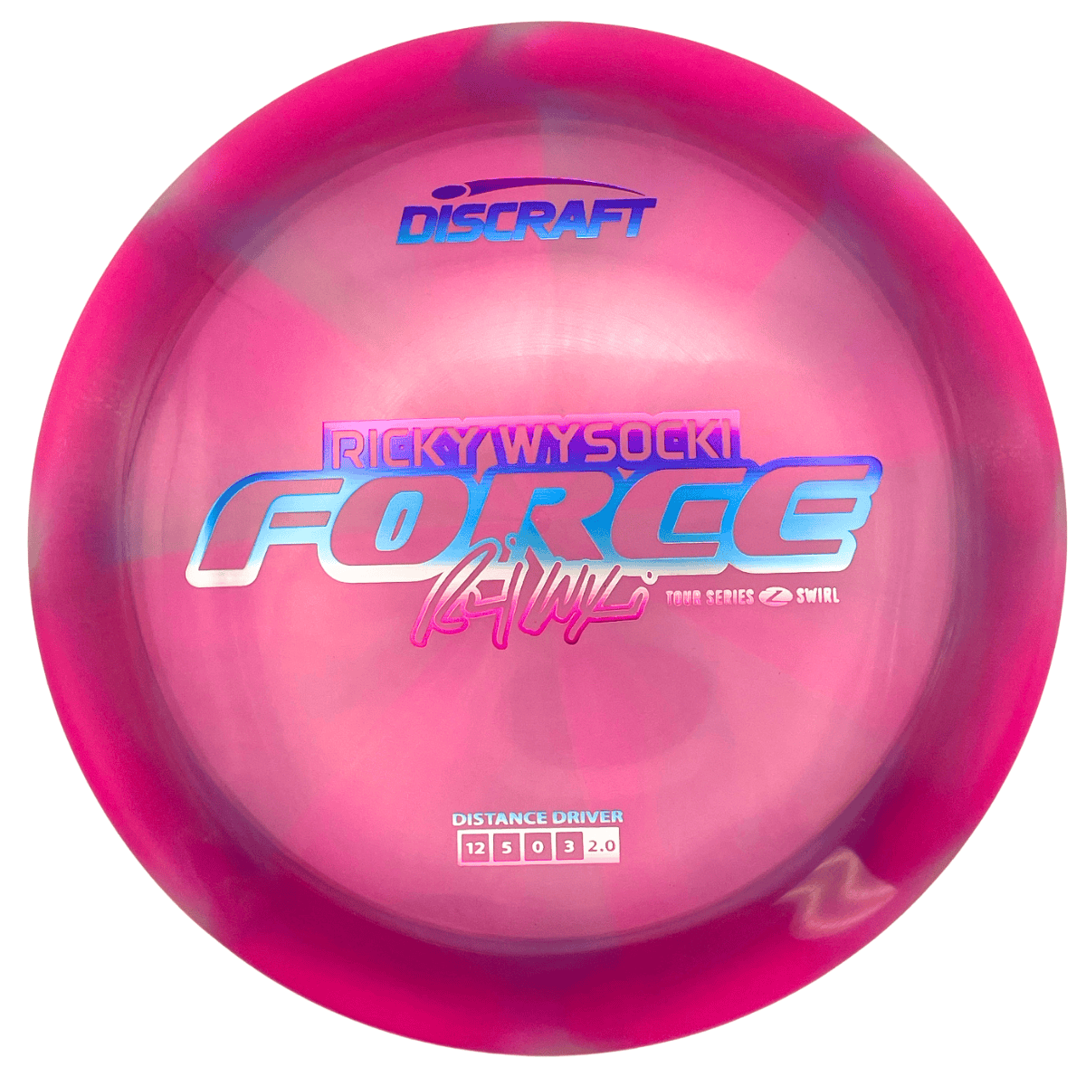 Discraft Force - Ricky Wysokcki - 2025 Tour Series - Z Swirl Line