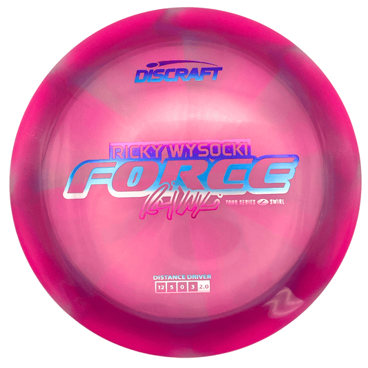 Discraft Force - Ricky Wysokcki - 2025 Tour Series - Z Swirl Line
