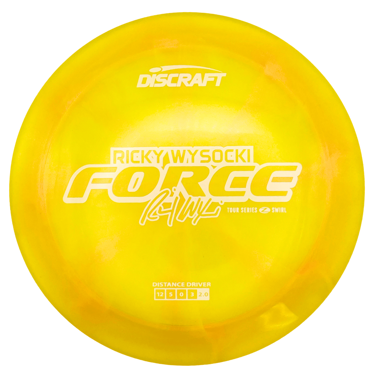 Discraft Force - Ricky Wysokcki - 2025 Tour Series - Z Swirl Line
