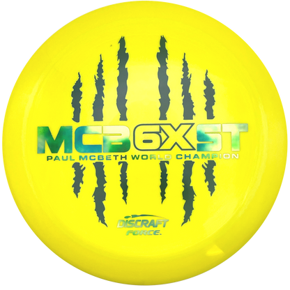Discraft Force - 6x Paul McBeth - ESP - Swirly Yellow