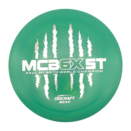 Discraft Heat - 6x Paul McBeth - ESP - Swirly Green