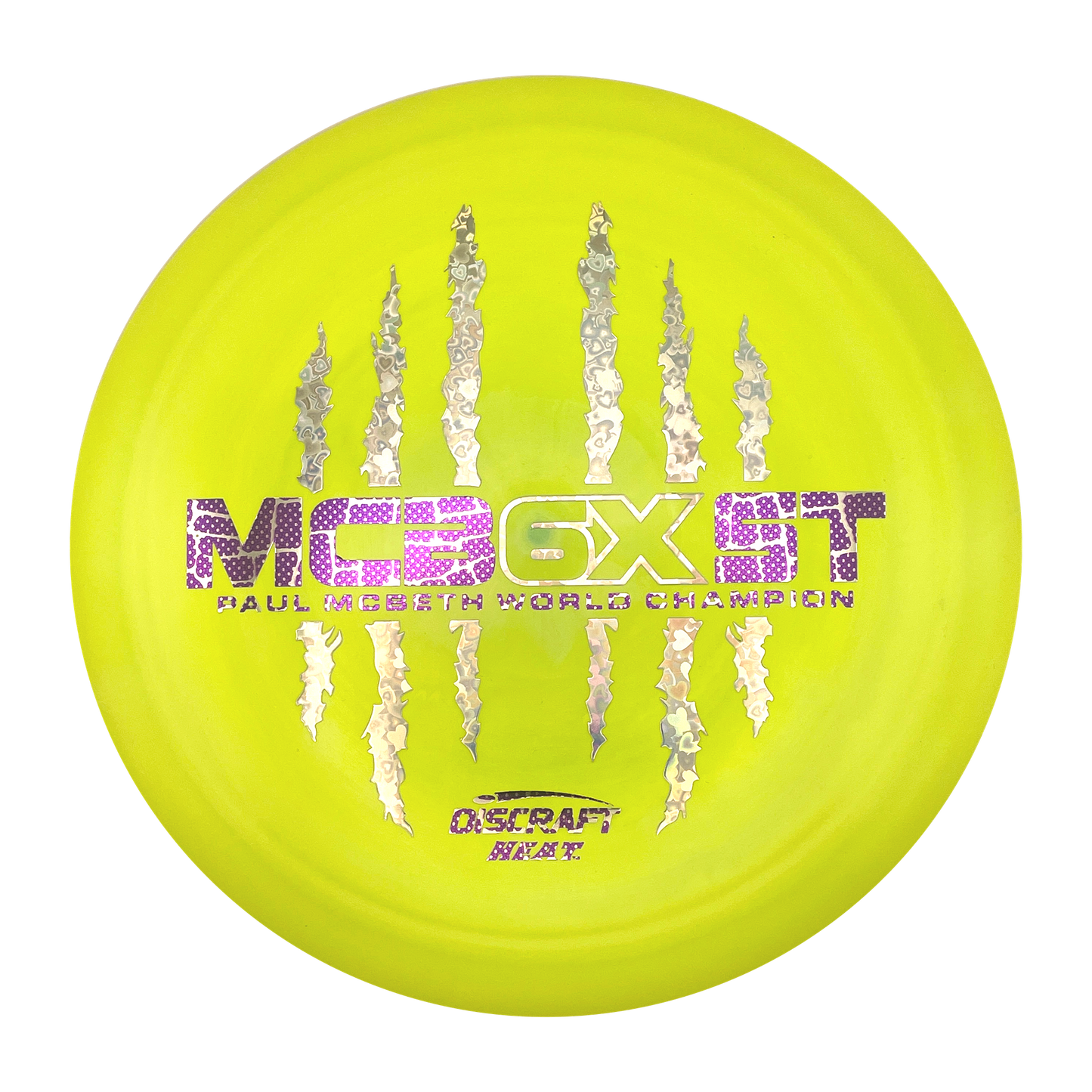 Discraft Heat - 6x Paul McBeth - ESP - Swirly Light Green