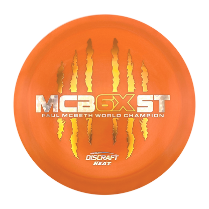 Discraft Heat - 6x Paul McBeth - ESP - Swirly Orange