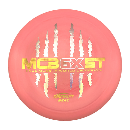 Discraft Heat - 6x Paul McBeth - ESP - Swirly Pink