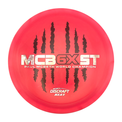 Discraft Heat - 6x Paul McBeth - ESP - Swirly Pink