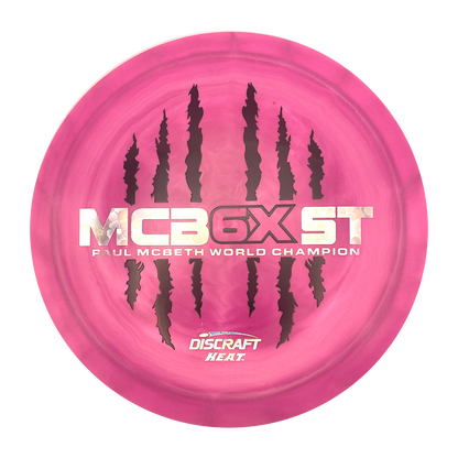 Discraft Heat - 6x Paul McBeth - ESP - Swirly Pink