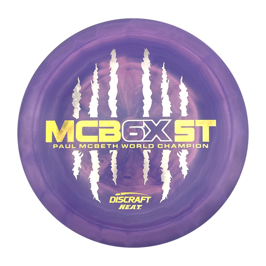 Discraft Heat - 6x Paul McBeth - ESP - Swirly Purple