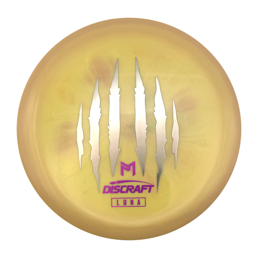 Discraft Luna - 6x Paul McBeth - ESP - Swirly Dark Yellow