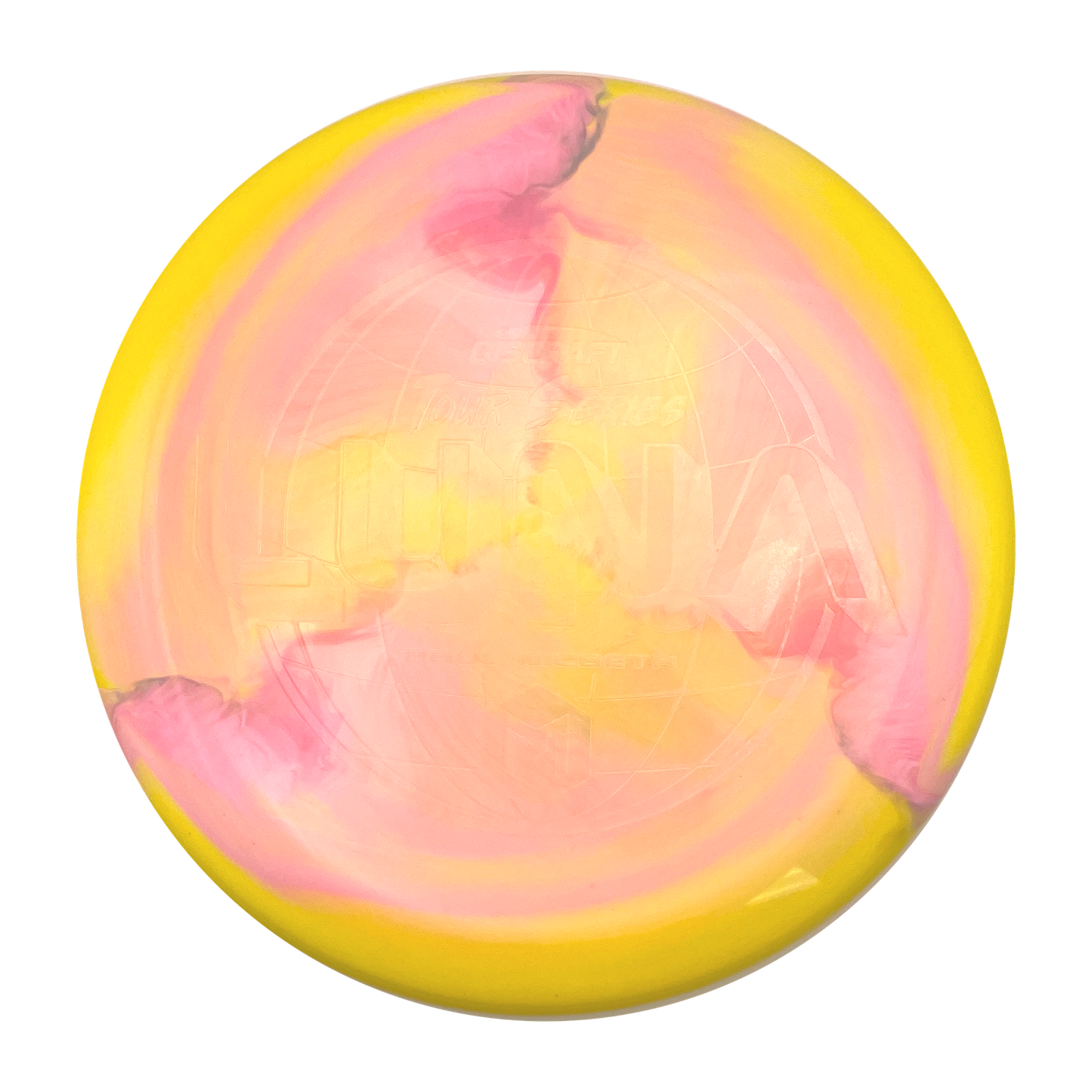 Discraft Luna - Paul McBeth Tour Series - Swirly Yellow