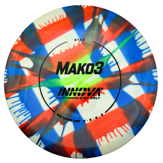 Innova Mako3 - Star I-Dye Line - Blue/Red/Green