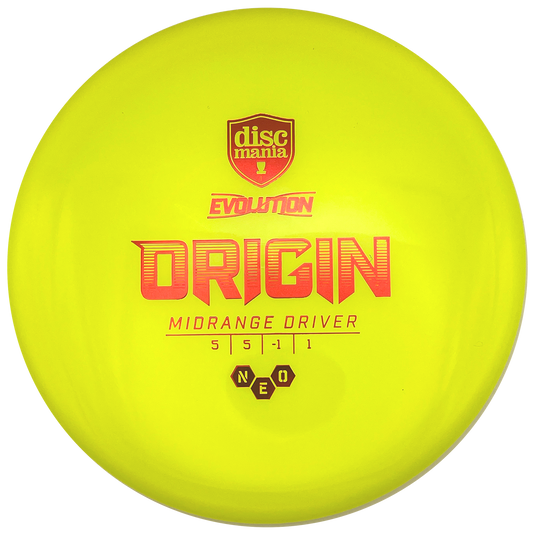 Discmania Origin - Neo Line - Yellow