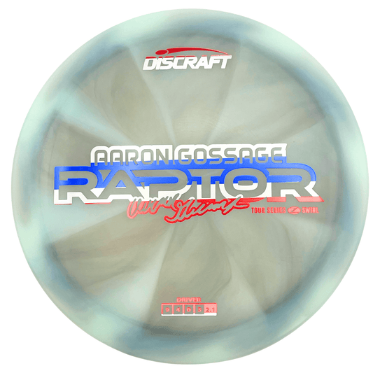 Discraft Raptor - Aaron Gossage - 2025 Tour Series - Z Swirl Line