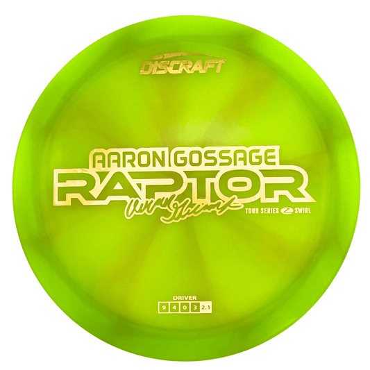 Discraft Raptor - Aaron Gossage - 2025 Tour Series - Z Swirl Line