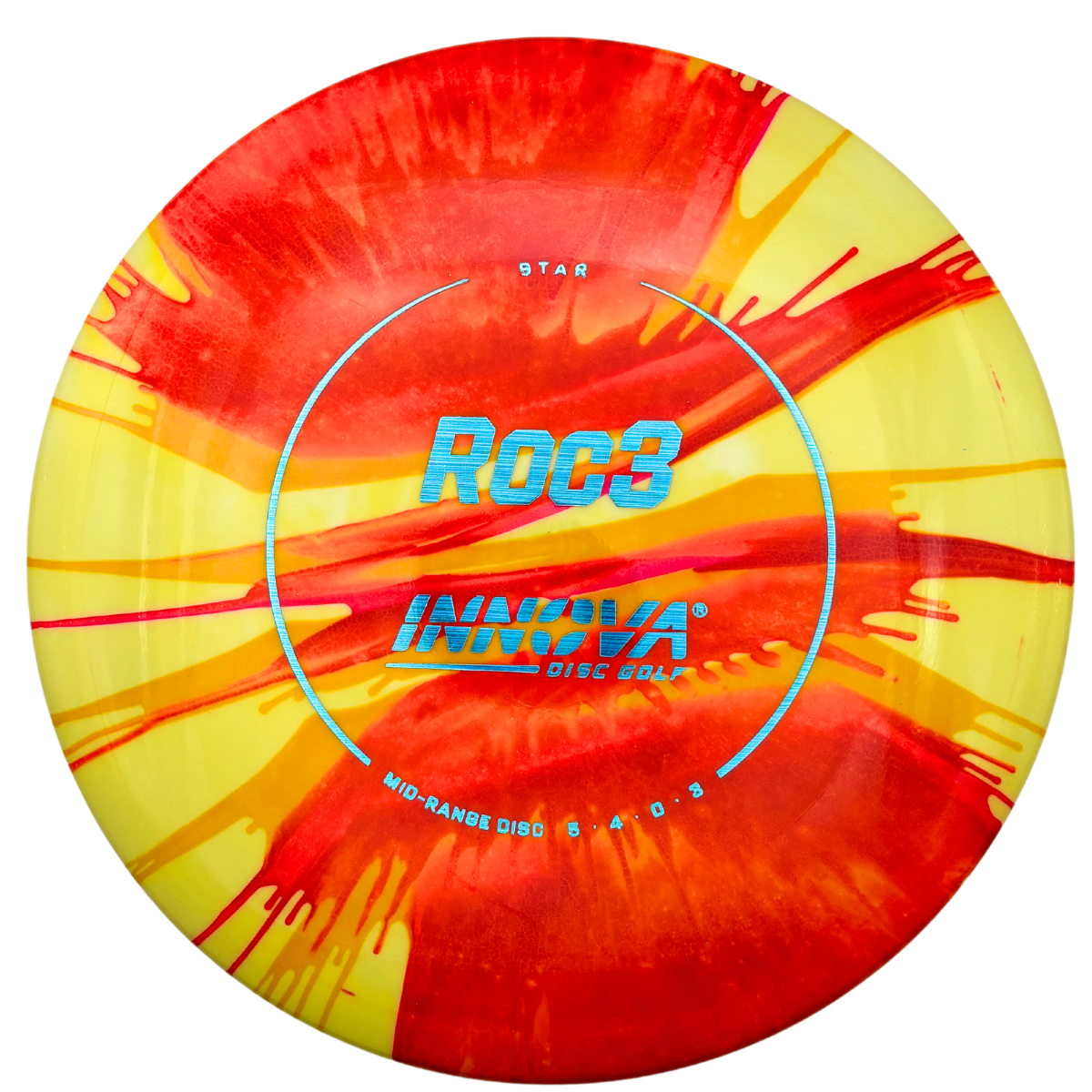 Innova Roc3 - Star I-Dye Line - Orange/Yellow – New Zealand Disc Sports ...