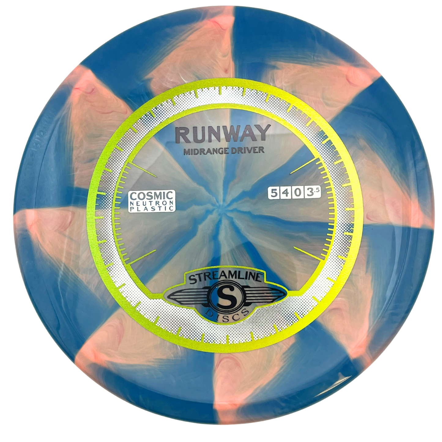 Streamline Runway - Cosmic Neutron -  Dark Blue Swirl