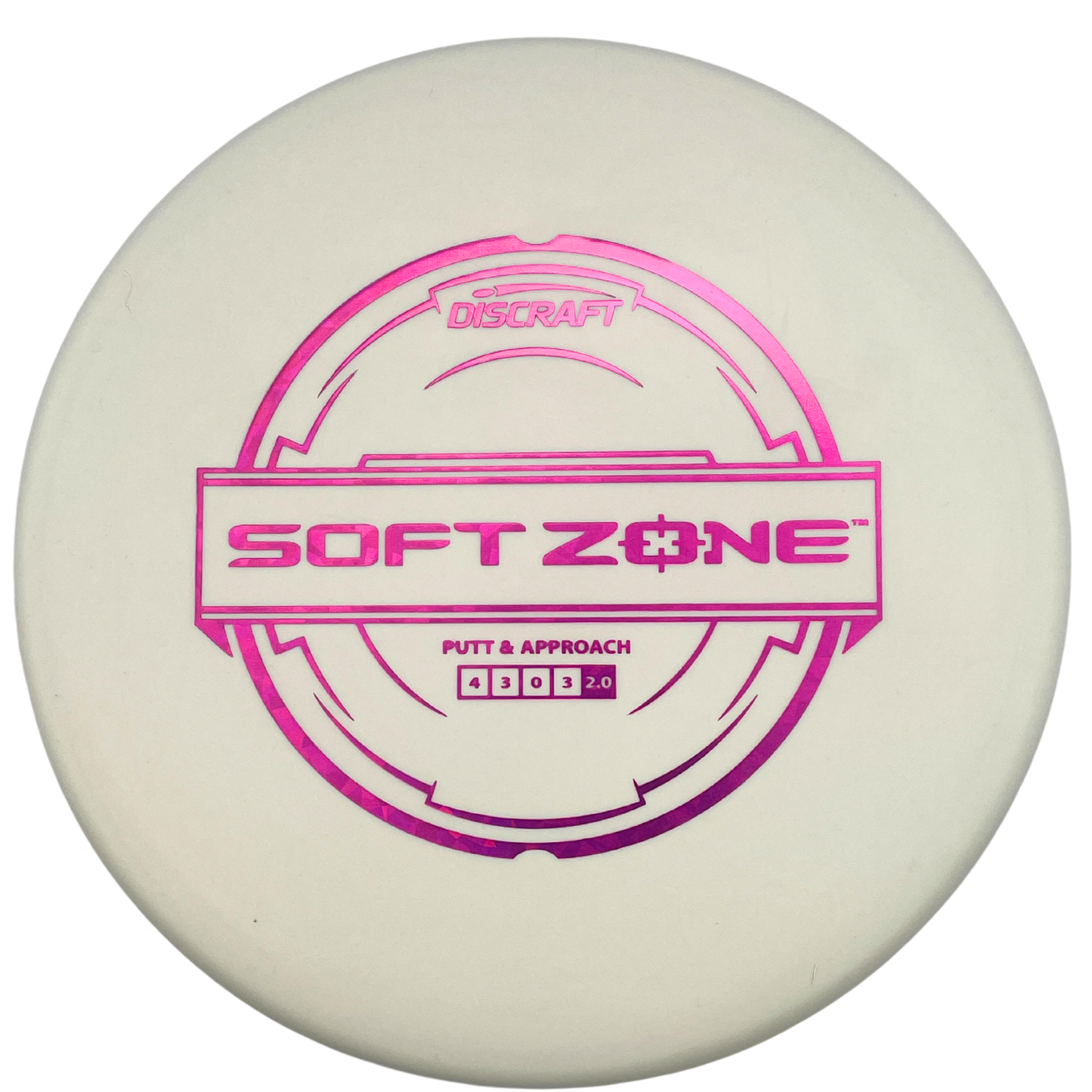 Discraft Soft Zone - Putter Line - White