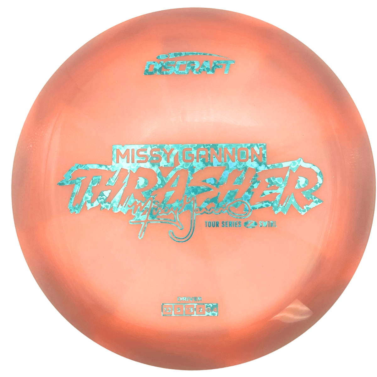Discraft Thrasher - Missy Gannon - 2025 Tour Series - Z Swirl Line