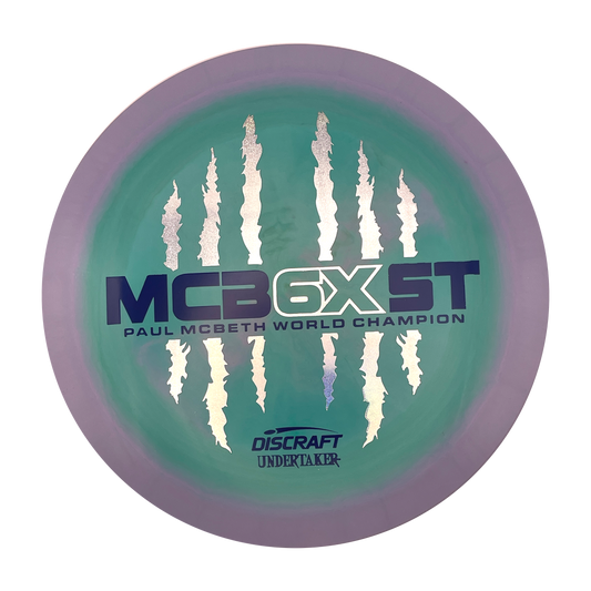 Discraft Undertaker - 6x Paul McBeth - ESP - Swirly Green