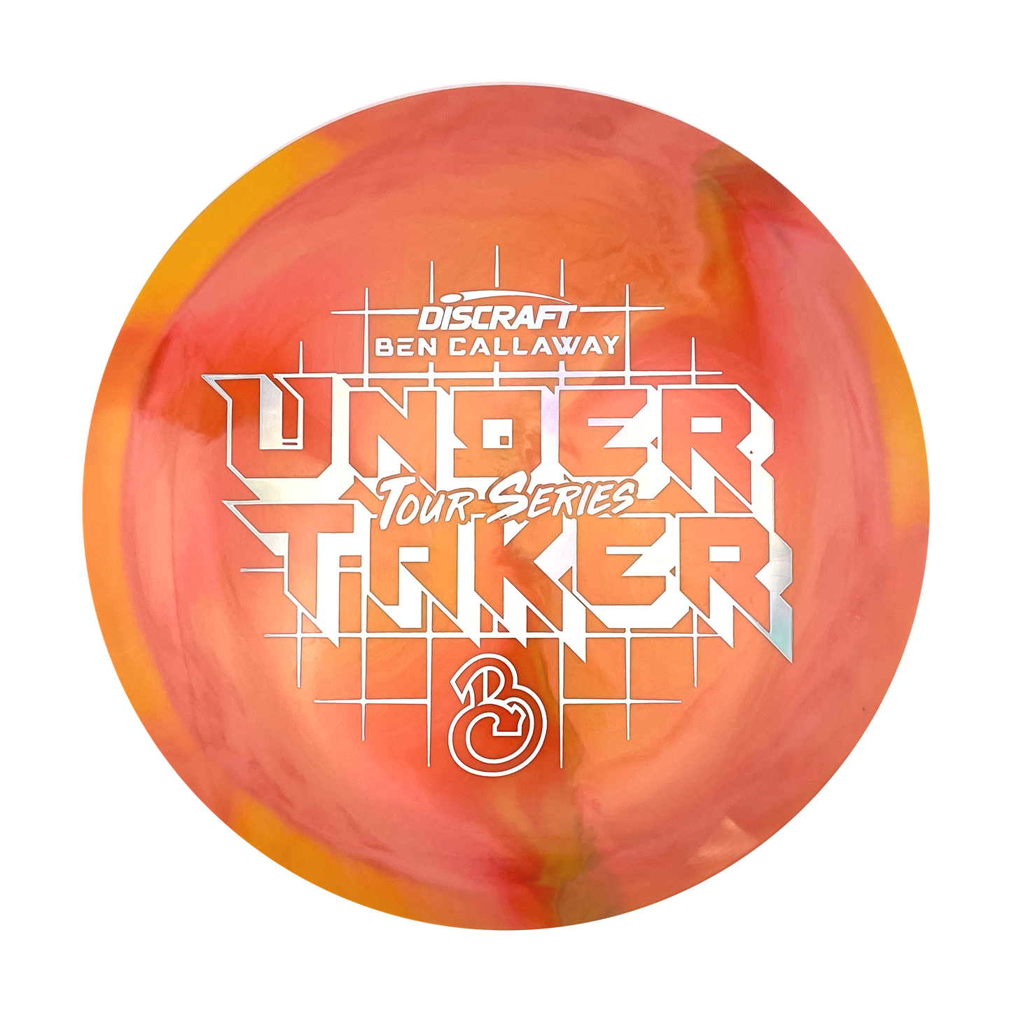 Discraft Undertaker - Ben Callaway Tour Series - ESP Line - Swirly Orange