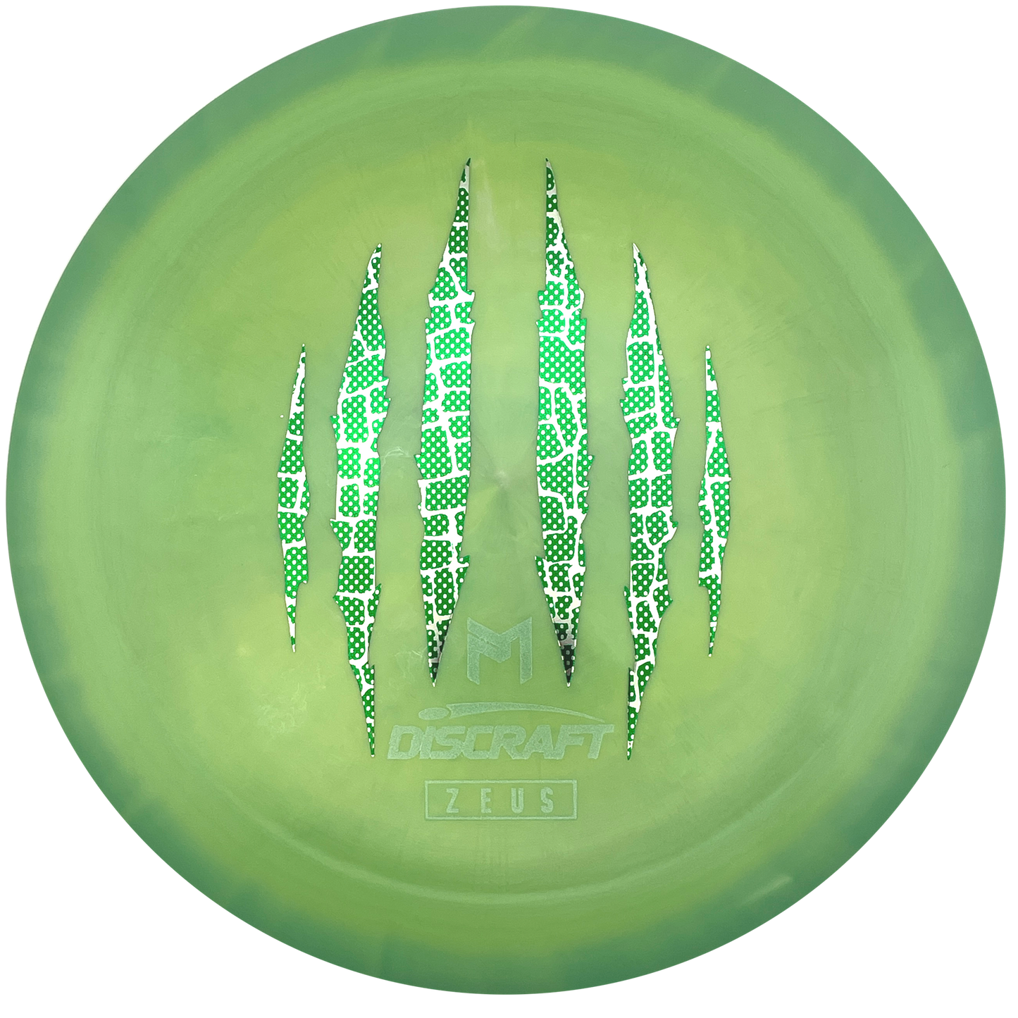 Discraft Zeus - 6x Paul McBeth - ESP - Swirly Light Green