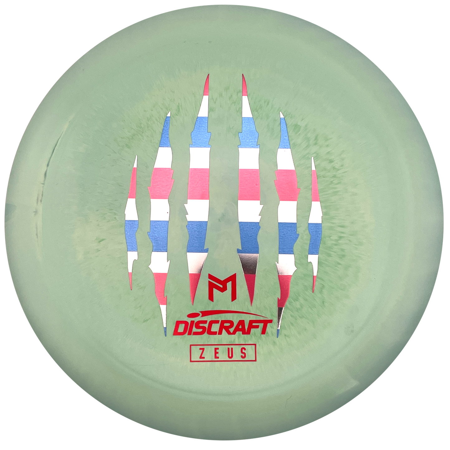 Discraft Zeus - 6x Paul McBeth - ESP - Swirly Light Green