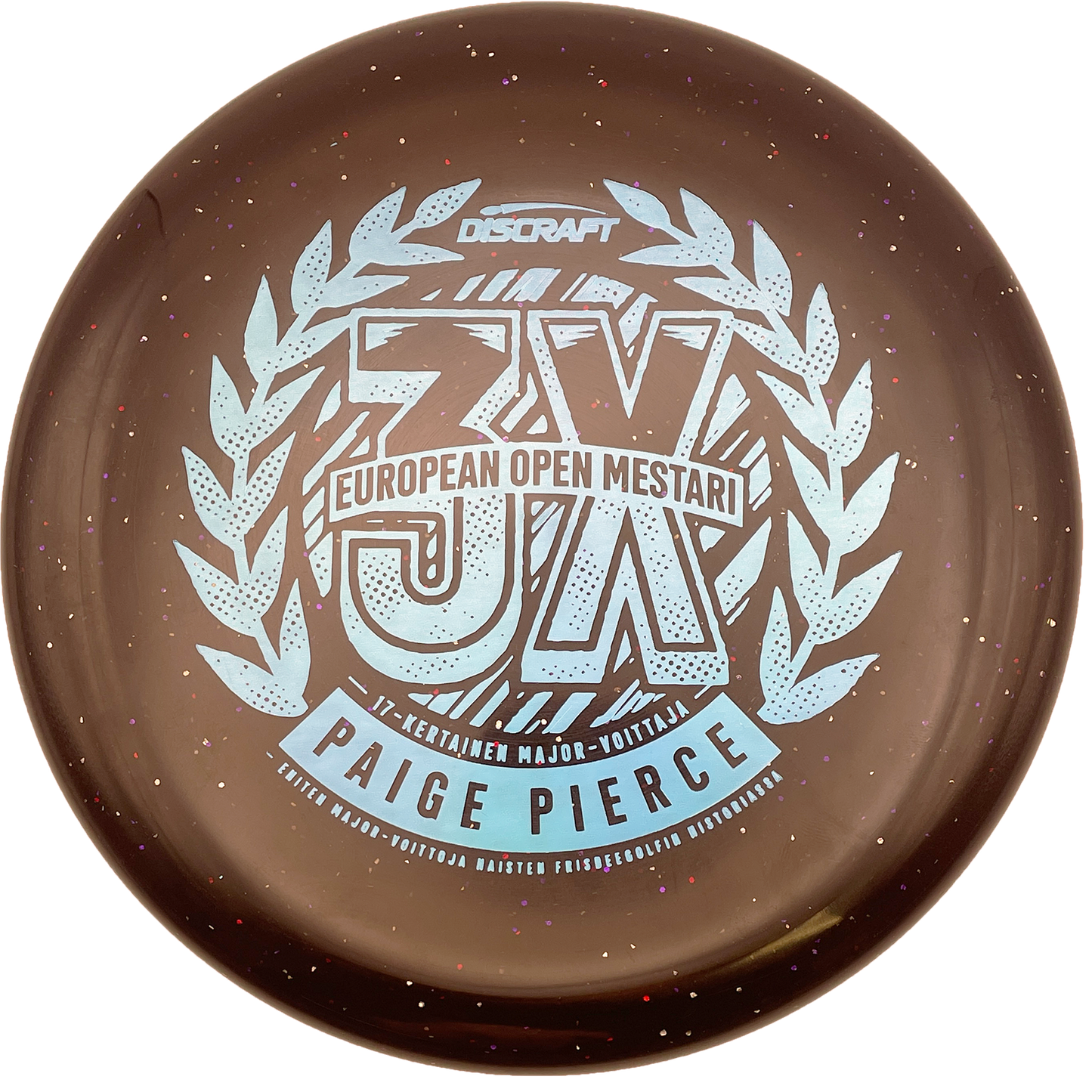 Discraft Fierce - Paige Pierce 3X European Open Champion - Crystal Sparkle - Black