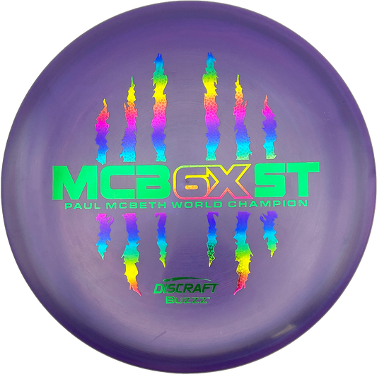 Discraft Buzzz - 6x Paul McBeth - ESP - Swirly Purple