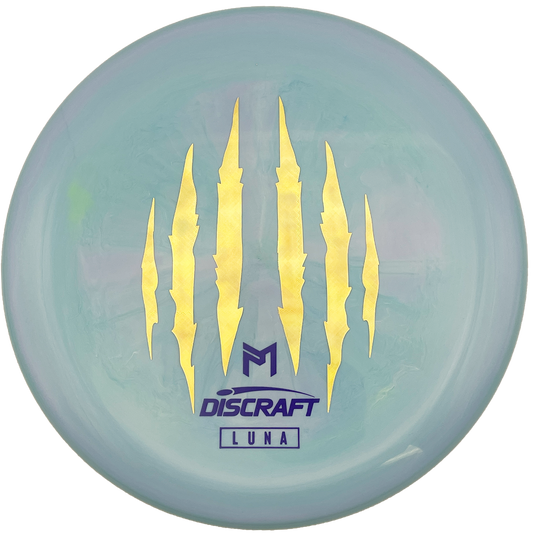 Discraft Luna - 6x Paul McBeth - ESP - Swirly Light Blue