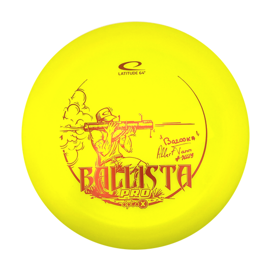 Latitude 64 Ballista Pro - Albert Taam 2022 Team Series - Opto-X - Yellow