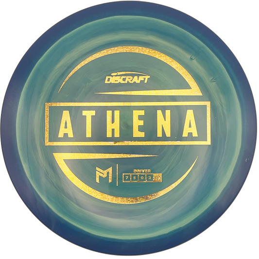 Discraft Athena - Paul McBeth - ESP Line - Swirly Turquoise