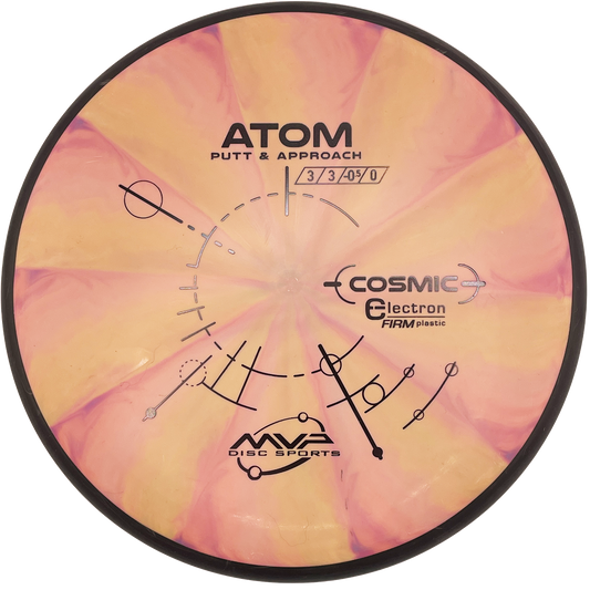 MVP Atom - Cosmic Electron (Firm) - Light Orange Swirl