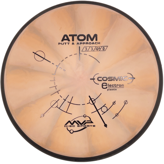 MVP Atom - Cosmic Electron - Light Orange Swirl