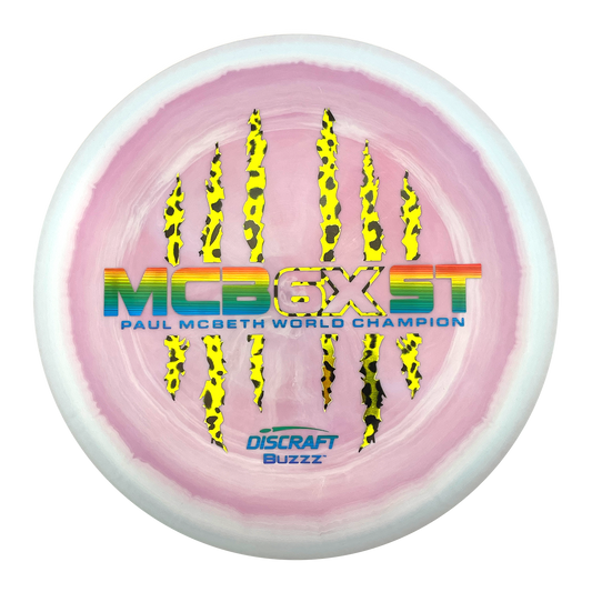 Discraft Buzzz - 6x Paul McBeth - ESP - Swirly Light Pink