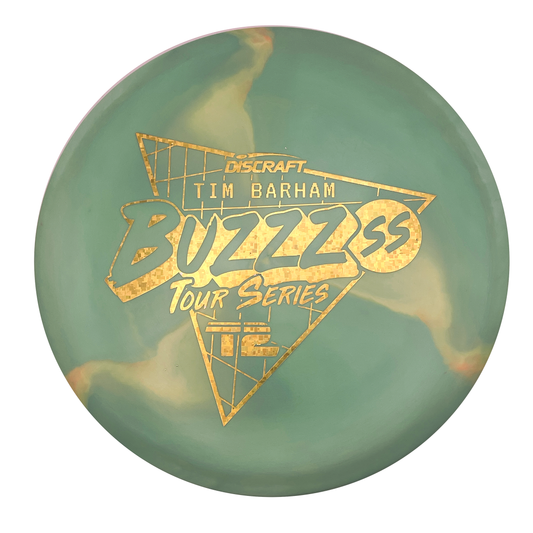 Discraft Buzzz SS - Tim Barham Tour Series - ESP Line - Swirly Green