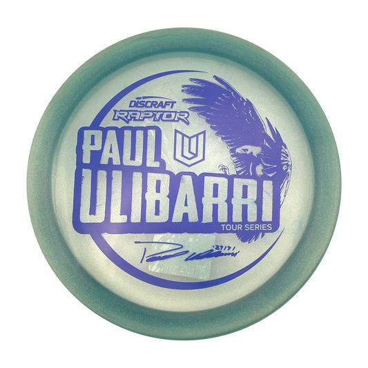 Discraft  Raptor - Paul Ulibarri - Tour Series - Z line - Turquoise