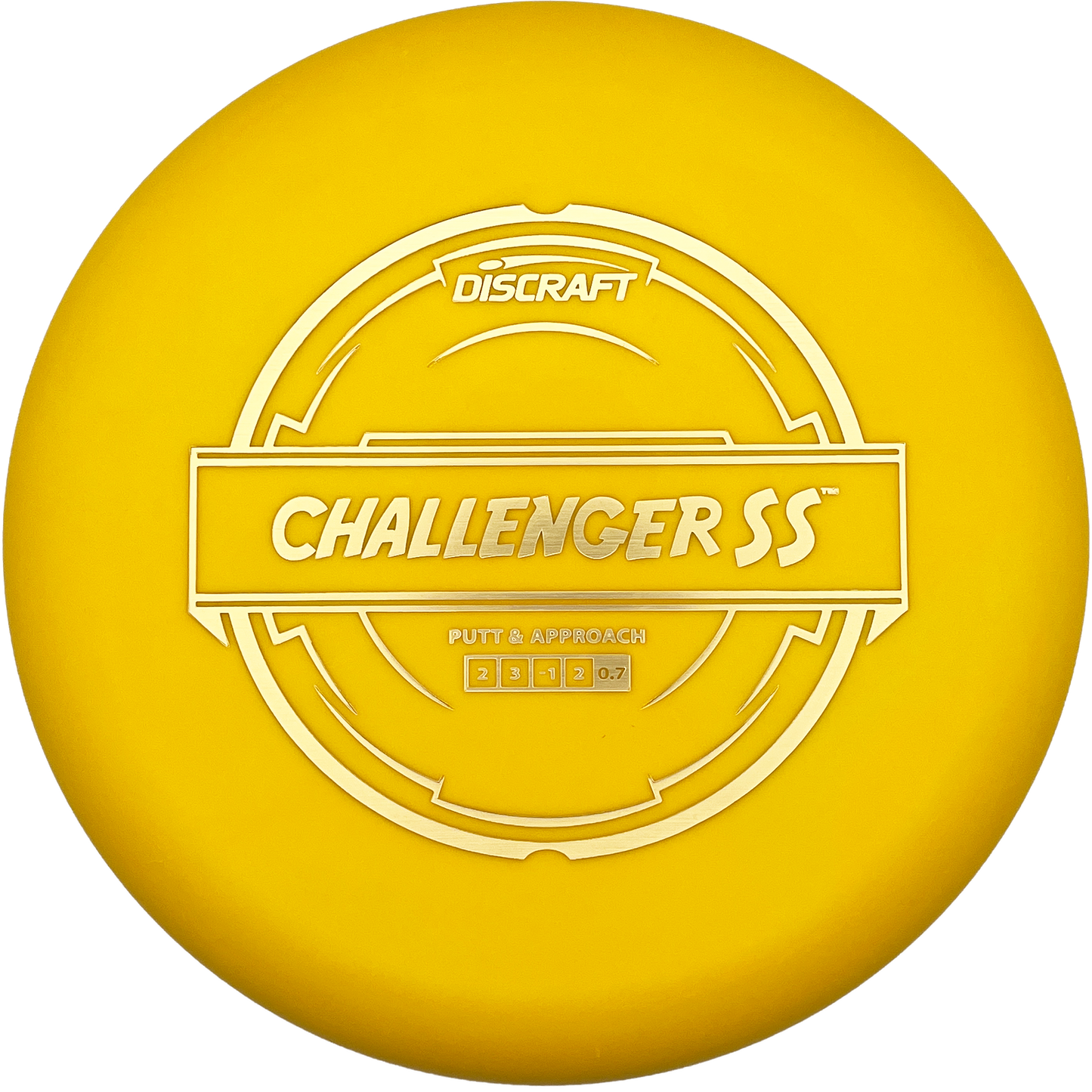 Discraft Challenger SS - Putter Line - Yellow