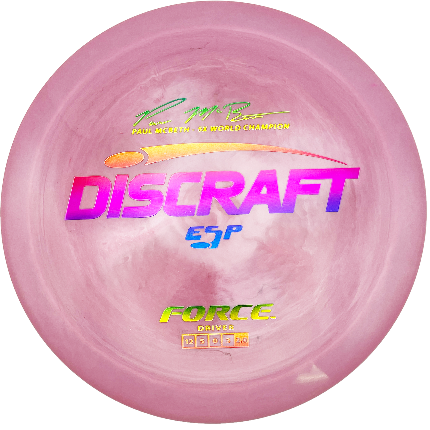 Discraft Force - ESP Line - Swirly Pink