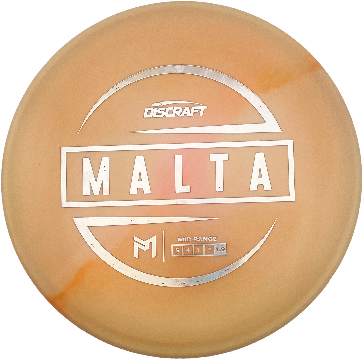Discraft Malta - Paul McBeth - ESP Line - Swirly Light Orange