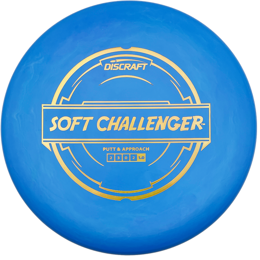 Discraft Soft Challenger - Putter Line - Blue