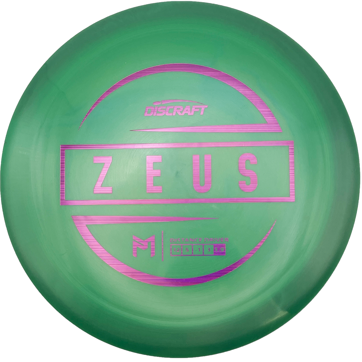 Discraft Zeus - Paul McBeth Signature Series - ESP Line - Swirly Green