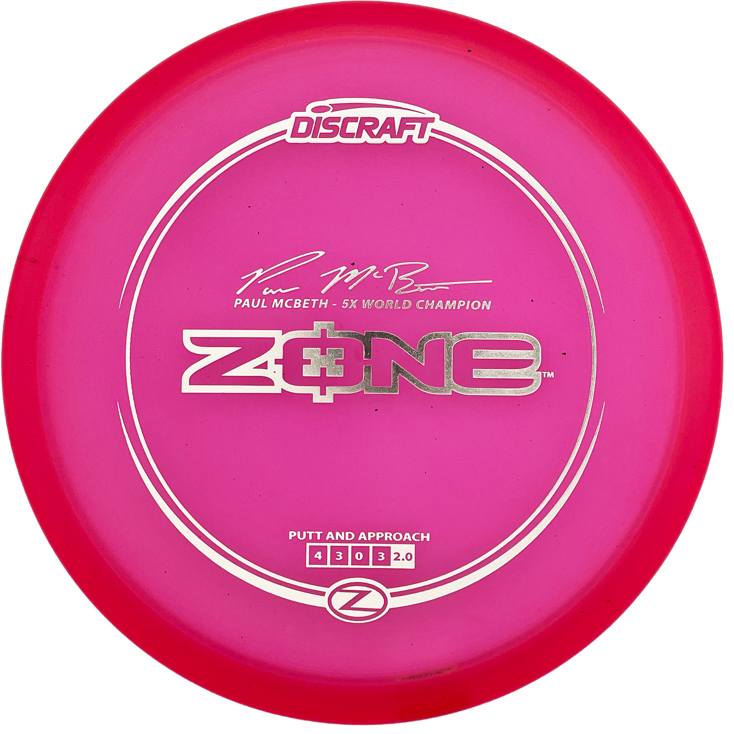 Discraft Zone - Paul McBeth - Z Line - Pink