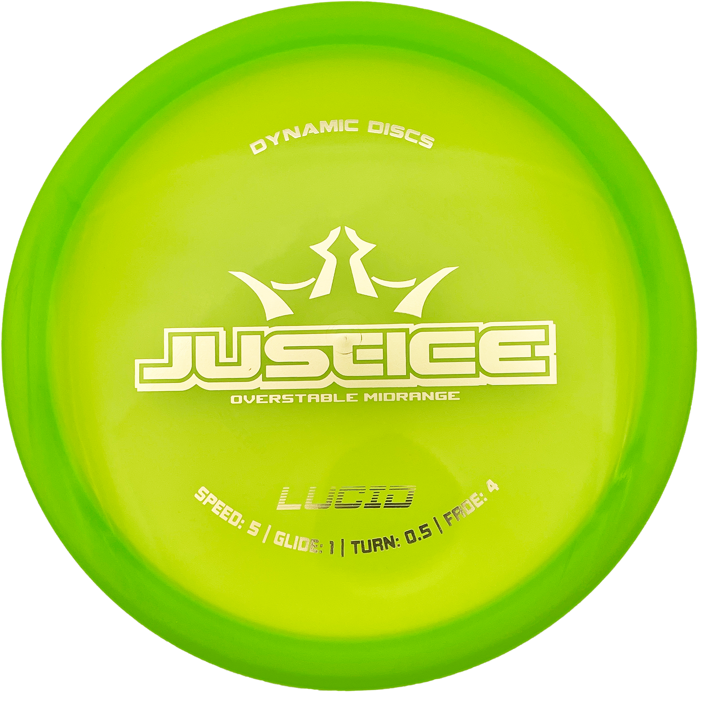 Dynamic Discs Justice - Lucid Line - Green