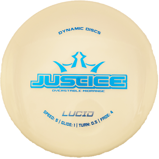Dynamic Discs Justice - Lucid Line - White