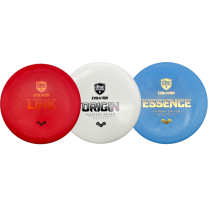 Discmania Evolution Line Starter Set - Beginner