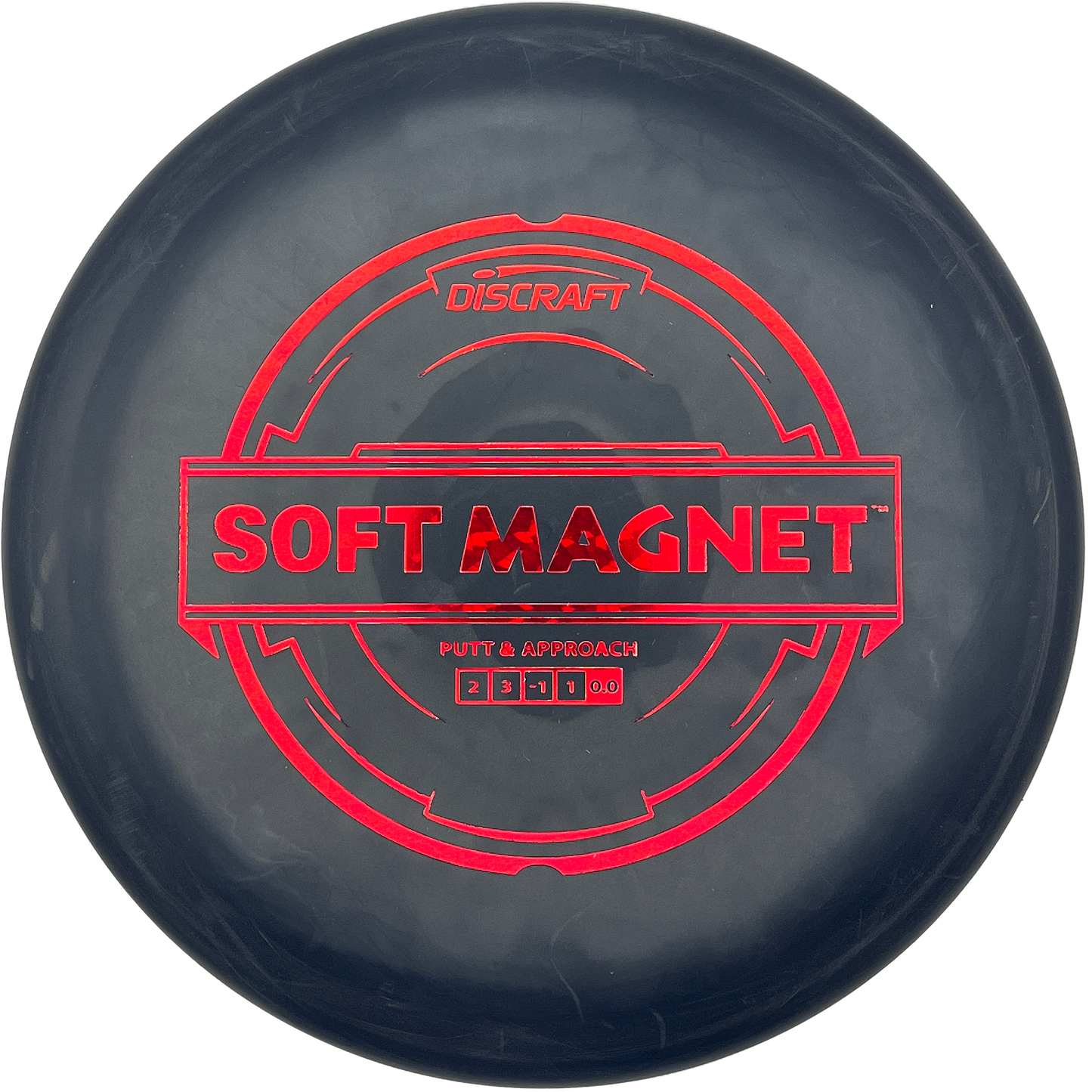 Discraft Soft Magnet - Putter Line -  Dark Purple
