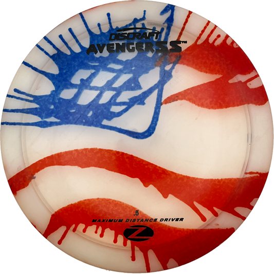 Discraft Avenger SS - Z Fly Dye - White/Red/Blue